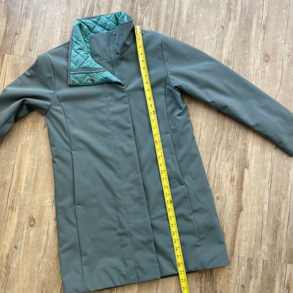 Patagonia Sidesend Parka Women Size XS Insulated Waterproof Mid-thigh Coat - Picture 6 of 11